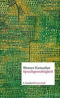 E-Book (epub) Sprachgerechtigkeit von Werner Hamacher