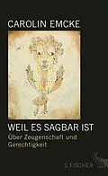 E-Book (epub) Weil es sagbar ist von Carolin Emcke