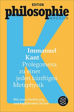 E-Book (epub) Prolegomena zu einer jeden künftigen Metaphysik von Immanuel Kant
