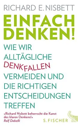 E-Book (epub) Einfach denken! von Richard E. Nisbett