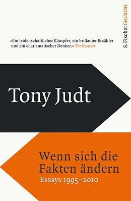 E-Book (epub) Wenn sich die Fakten ändern von Tony Judt
