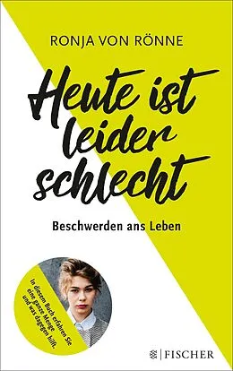 E-Book (epub) Heute ist leider schlecht von Ronja von Rönne
