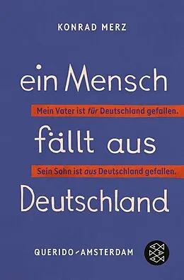 E-Book (epub) Ein Mensch fällt aus Deutschland von Konrad Merz