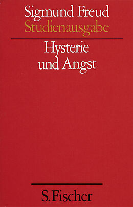 Kartonierter Einband Hysterie und Angst von Sigmund Freud