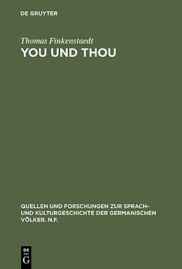 Fester Einband You und thou von Thomas Finkenstaedt