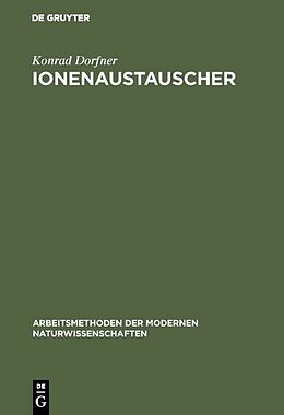 Fester Einband Ionenaustauscher von Konrad Dorfner