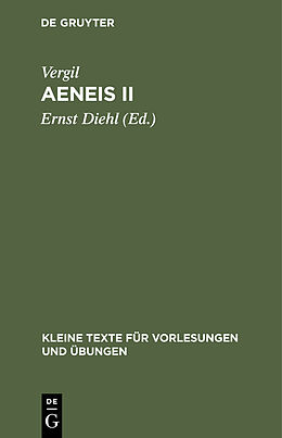 Fester Einband Aeneis II von Vergil