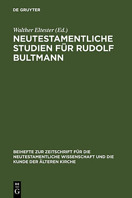 Fester Einband Neutestamentliche Studien für Rudolf Bultmann von 