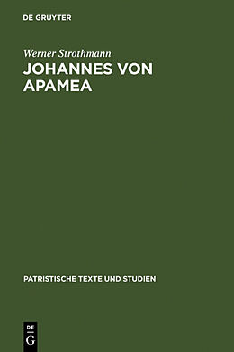 Fester Einband Johannes von Apamea von Werner Strothmann