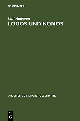 Fester Einband Logos und Nomos von Carl Andresen
