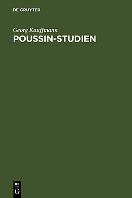 Fester Einband Poussin-Studien von Georg Kauffmann