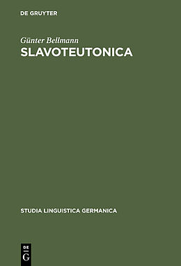 Fester Einband Slavoteutonica von Günter Bellmann
