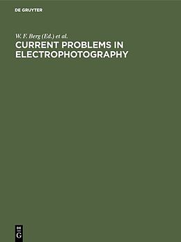 Fester Einband Current problems in electrophotography von 