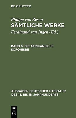 Leinen-Einband Philipp von Zesen: Sämtliche Werke / Die afrikanische Sofonisbe von Philipp von Zesen