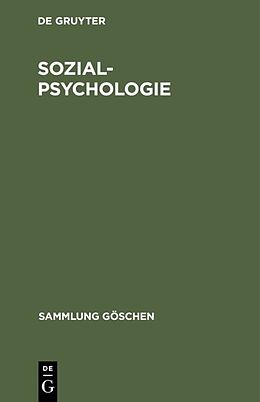 Fester Einband Sozialpsychologie von Peter R Hofstätter