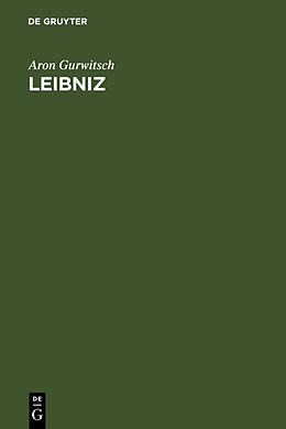 Fester Einband Leibniz von Aron Gurwitsch