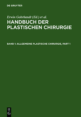 Fester Einband Handbuch der plastischen Chirurgie / Allgemeine plastische Chirurgie von 