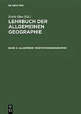Fester Einband Allgemeine Vegetationsgeographie von Josef Schmithüsen, Erich Obst