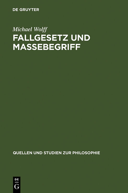 Fallgesetz und Massebegriff