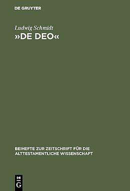 Fester Einband »De Deo« von Ludwig Schmidt