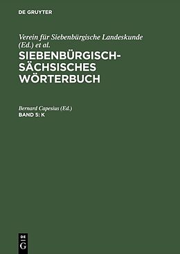 Fester Einband Siebenbürgisch-Sächsisches Wörterbuch / K von 