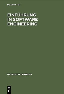 Fester Einband Einführung in Software Engineering von 