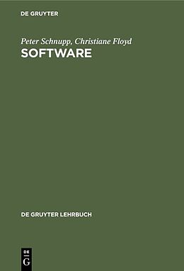 Fester Einband Software von Peter Schnupp, Christiane Floyd