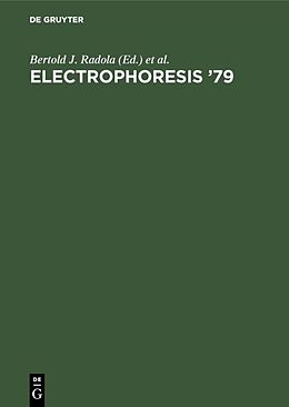 Fester Einband Electrophoresis '79 von 