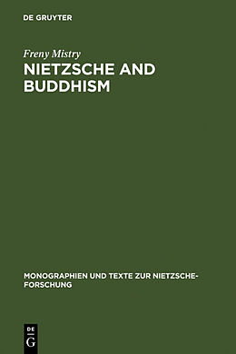 Livre Relié Nietzsche and Buddhism de Freny Mistry