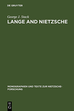 Fester Einband Lange and Nietzsche von George J. Stack