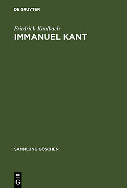 Fester Einband Immanuel Kant von Friedrich Kaulbach