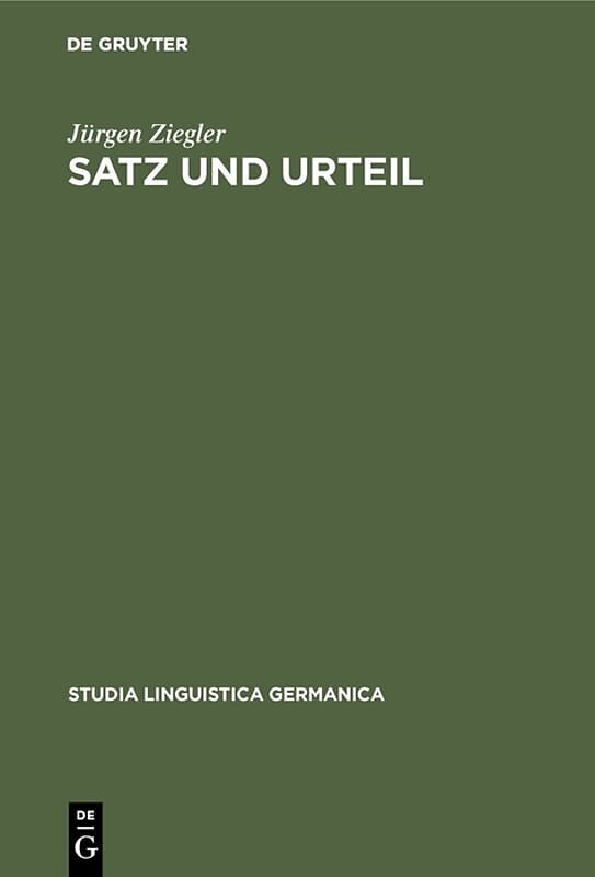 Satz und Urteil