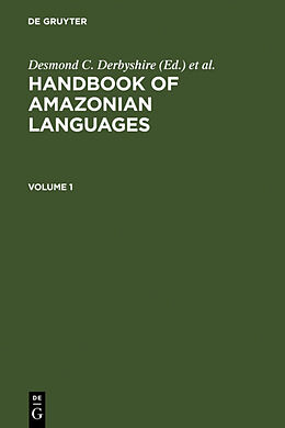 Livre Relié HANDBOOK AMAZONIAN LANGUAGES de 