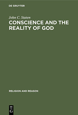 Livre Relié Conscience and the Reality of God de John C. Staten