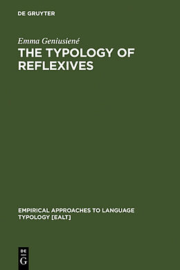 Livre Relié The Typology of Reflexives de Emma Geniusiené