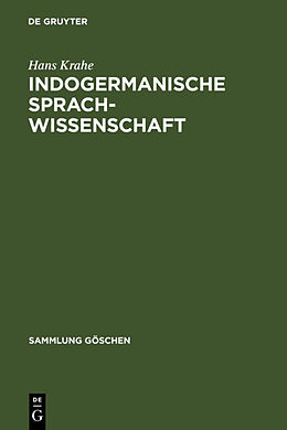 Fester Einband Indogermanische Sprachwissenschaft von Hans Krahe