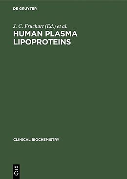 Livre Relié Human Plasma Lipoproteins de 