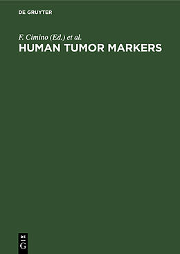 Livre Relié Human Tumor Markers de 