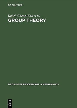 Livre Relié Group Theory de 