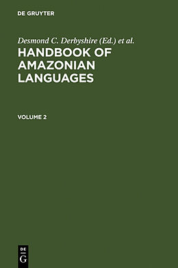 Livre Relié Handbook Amazonian Languages de 