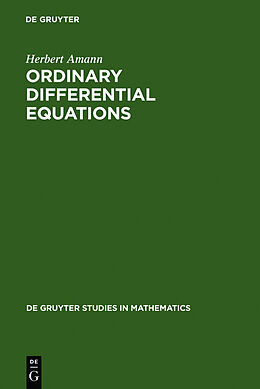 Livre Relié Ordinary Differential Equations de Herbert Amann