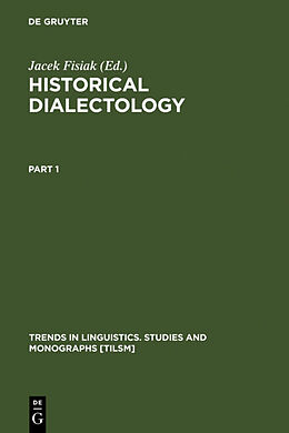 Livre Relié Historical Dialectology de 