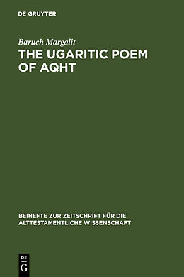 Fester Einband The Ugaritic Poem of AQHT von Baruch Margalit