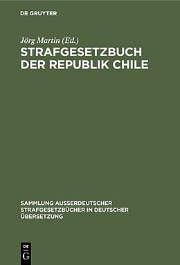 Fester Einband Strafgesetzbuch der Republik Chile von 