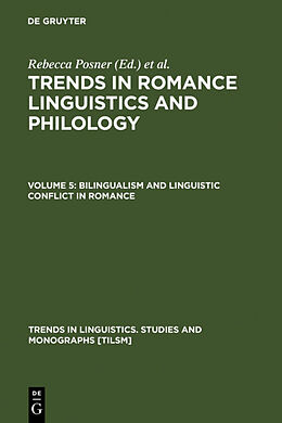 Fester Einband Bilingualism and Linguistic Conflict in Romance von 