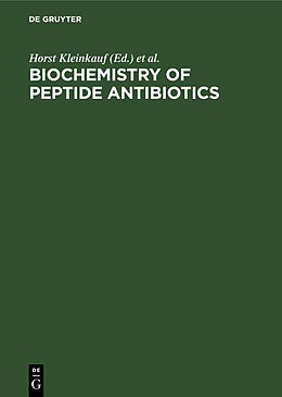 Livre Relié Biochemistry of Peptide Antibiotics de 