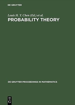 Livre Relié Probability Theory de 