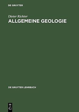 Fester Einband Allgemeine Geologie von Dieter Richter