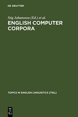 Livre Relié English Computer Corpora de 