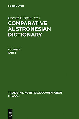 Livre Relié Comparative Austronesian Dictionary de 